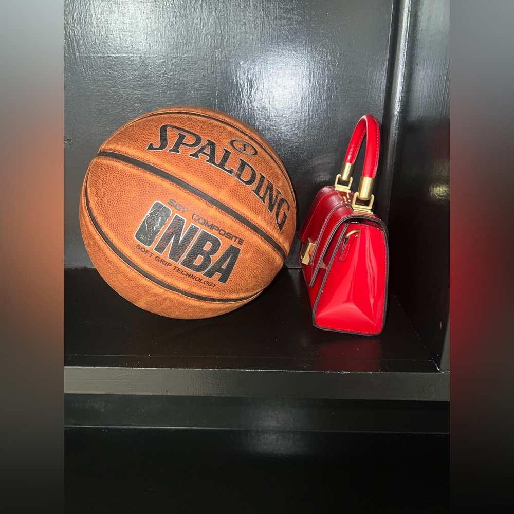 Aldo Red Patent Mini Top-Handle Bag - Picture 6 of 6